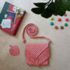 Thumbnail 9: 女款手工编织斜挎包 – Boho款
