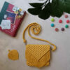 Thumbnail 4: 女款手工编织斜挎包 – Boho款