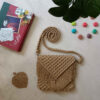 Thumbnail 5: 女款手工编织斜挎包 – Boho款