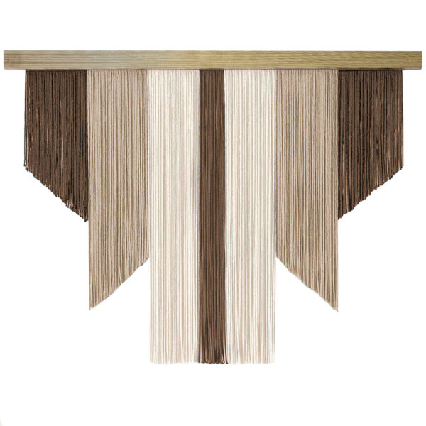 波西米亚风编绳挂毯 – 几何款