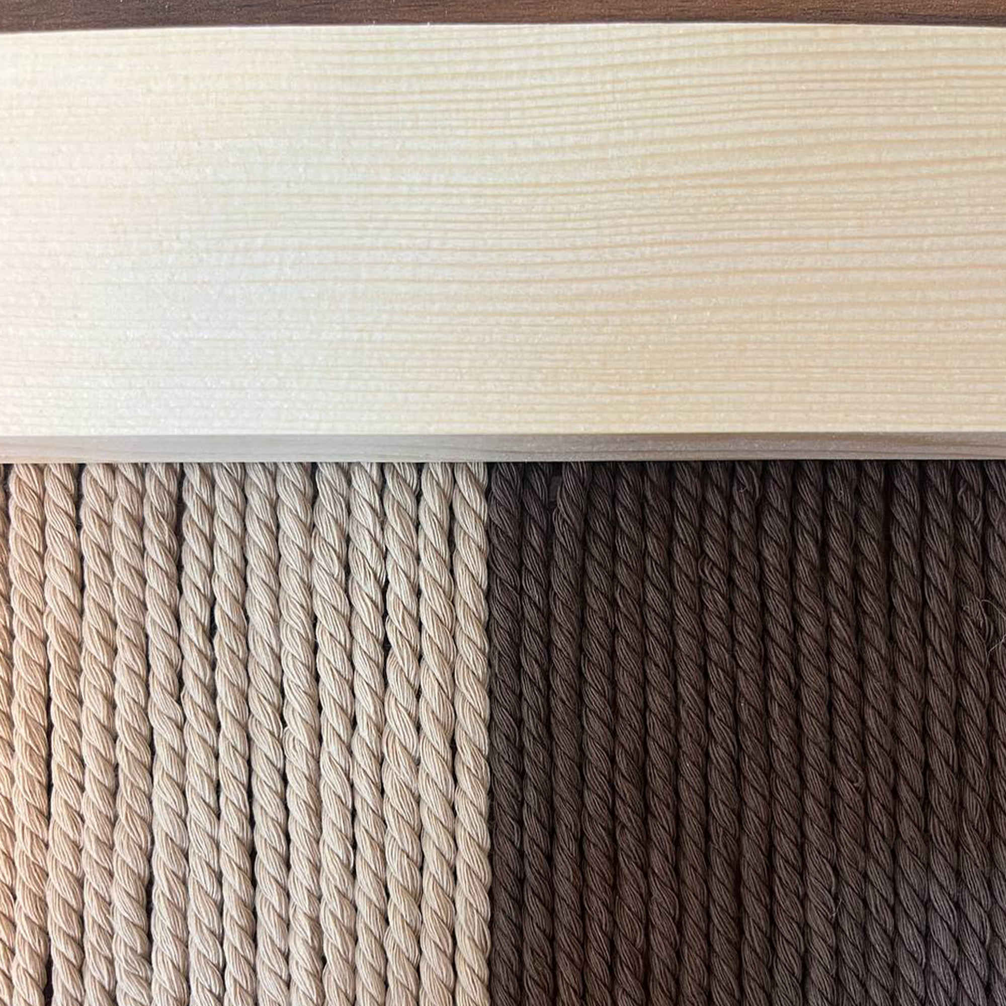 波西米亚风编绳挂毯 – 几何款