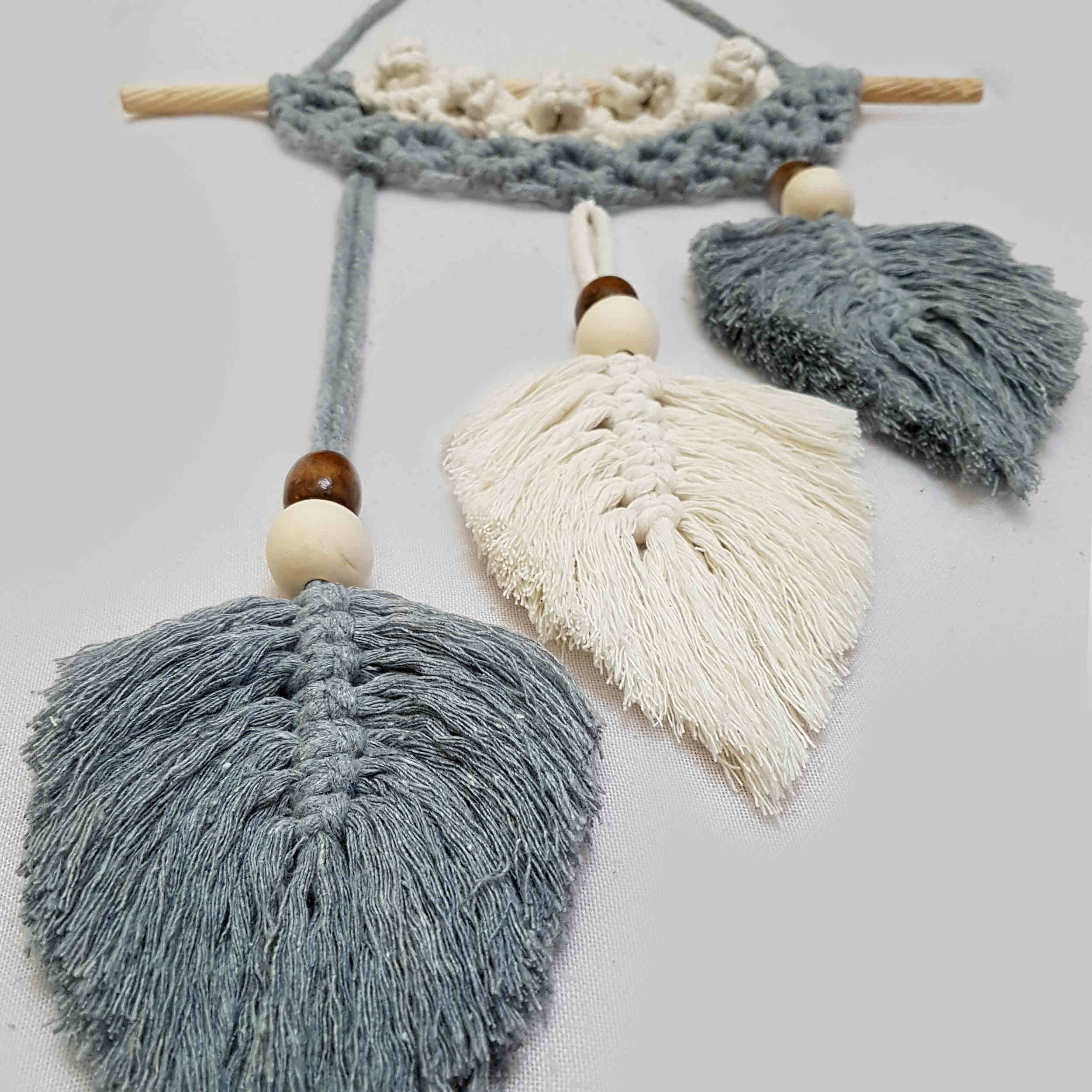 波西米亚风编绳挂毯 – 秋千款