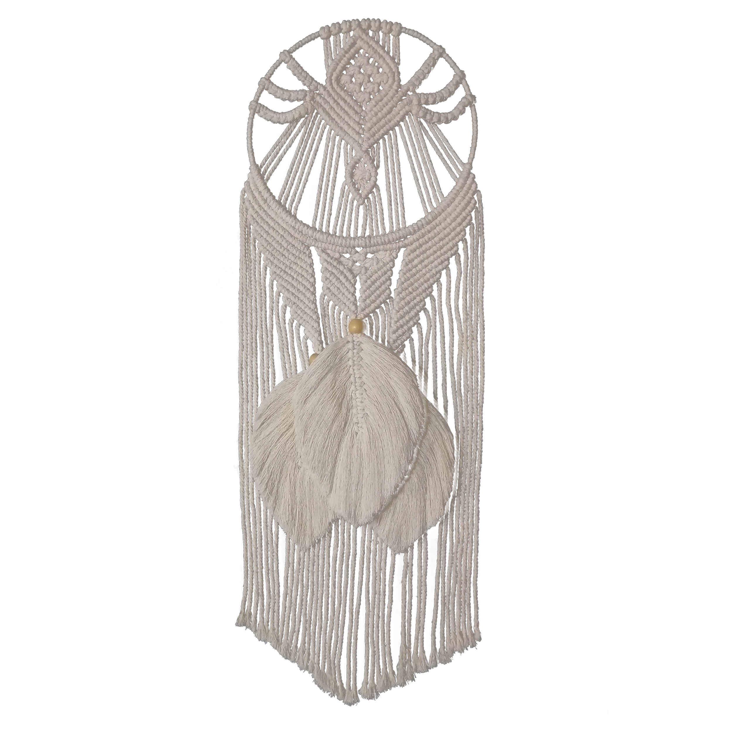 Main image of 波西米亚风编绳挂毯艺术 W113 型号