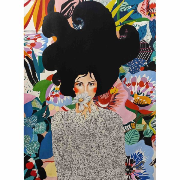 原创彩色铅笔及丙烯画