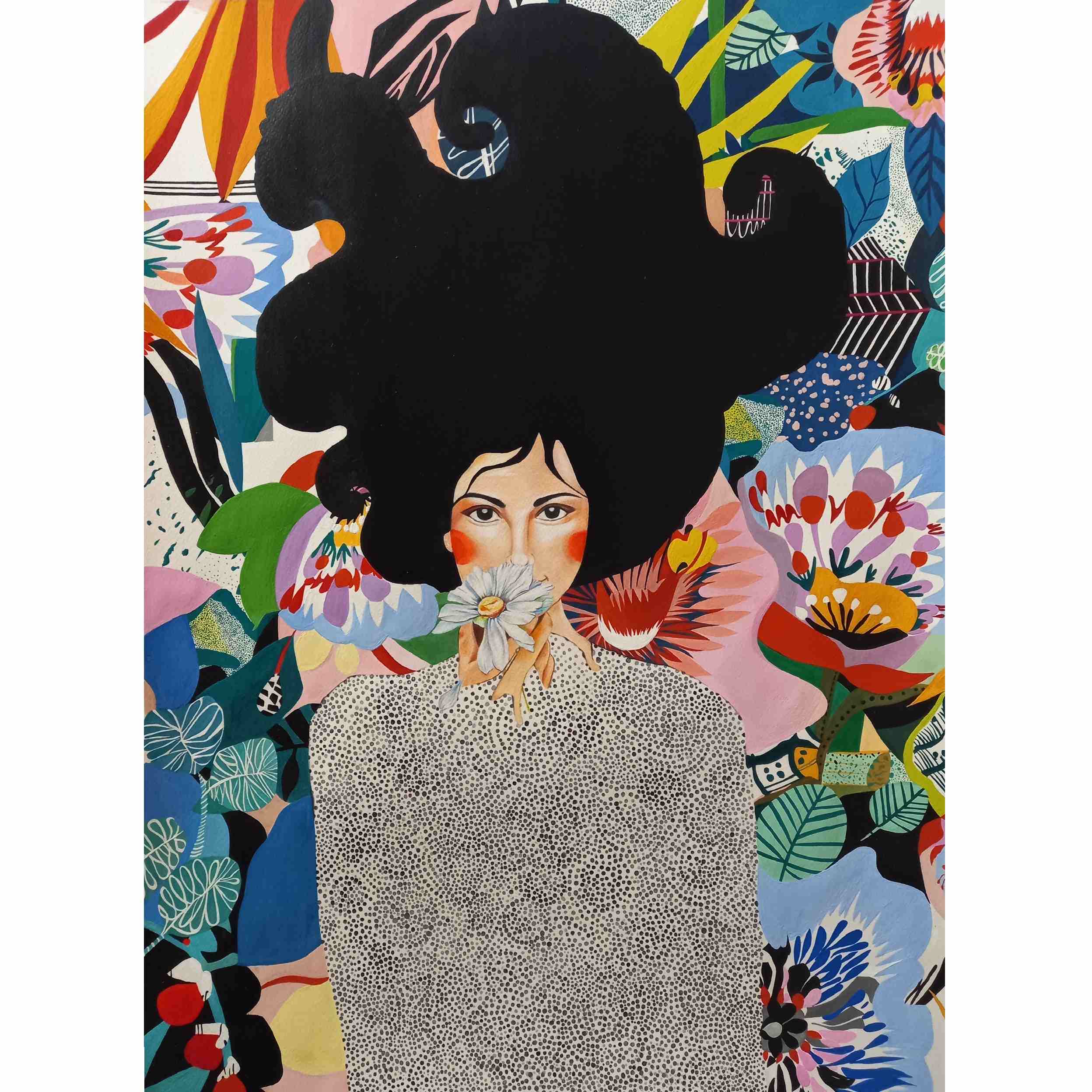 Main image of 原创彩色铅笔及丙烯画