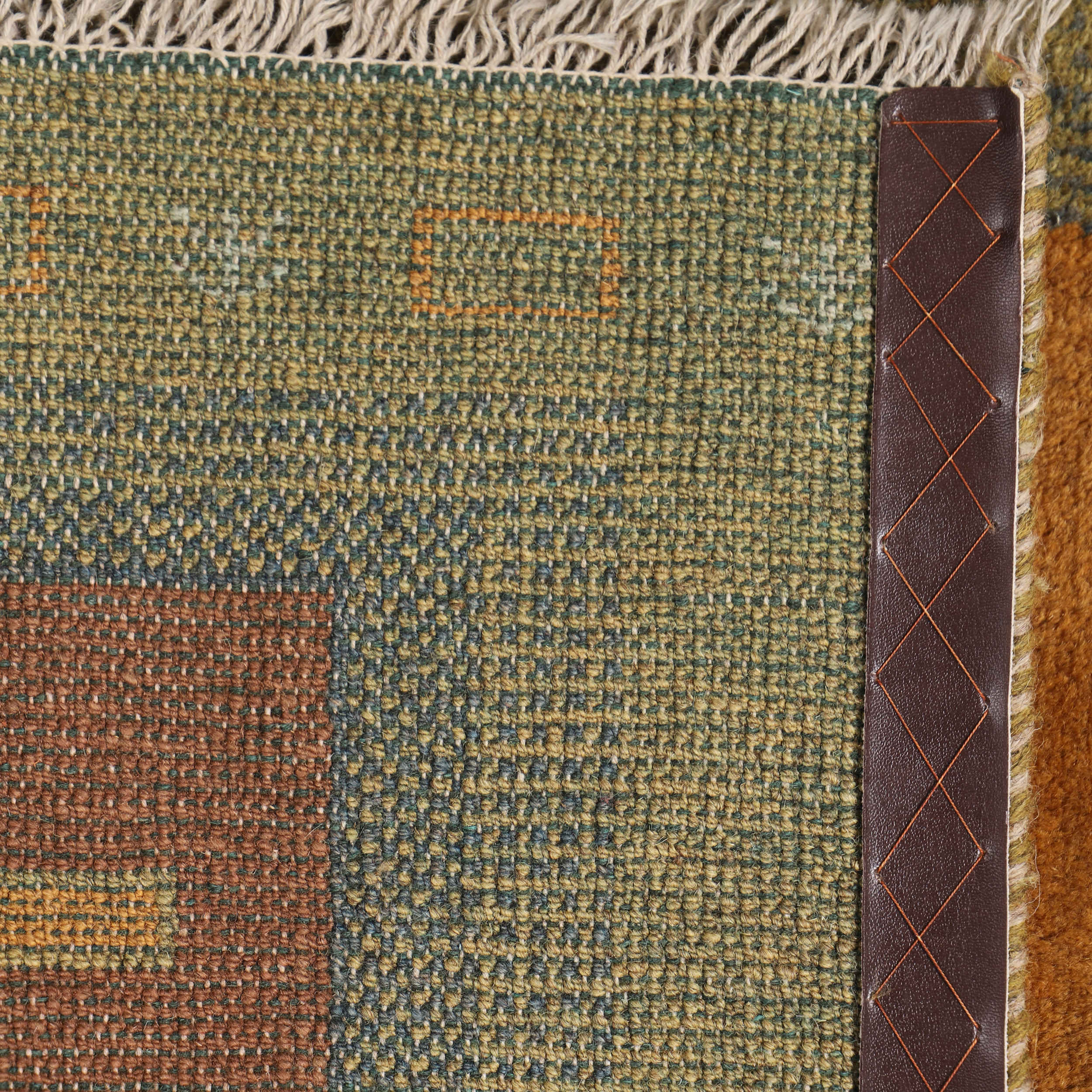 波斯加贝毯羊毛地毯 正宗手工编织于法尔斯 几何图案