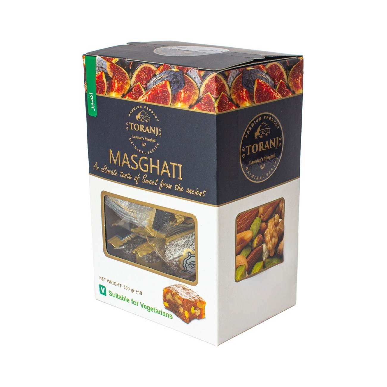 Main image of 波斯 Lari Masghati Halva – 无花果口味 – 300 克 (5 份)