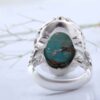Thumbnail 6: 波斯奈沙布尔绿松石银戒指，男士款，Empire