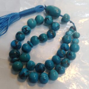 波斯尼沙布尔绿松石念珠 —— 33颗祈祷珠 Tasbih