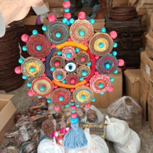 波斯传统“邪眼”墙饰护身符 – 大圆形手工款