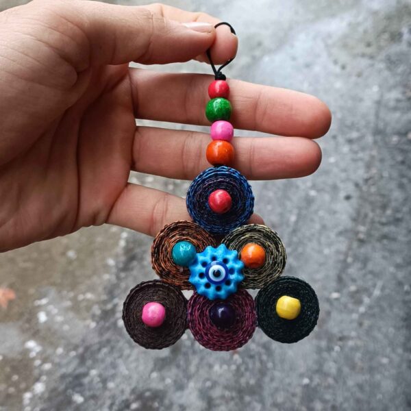 波斯传统“邪眼”墙饰护身符 – 三角款