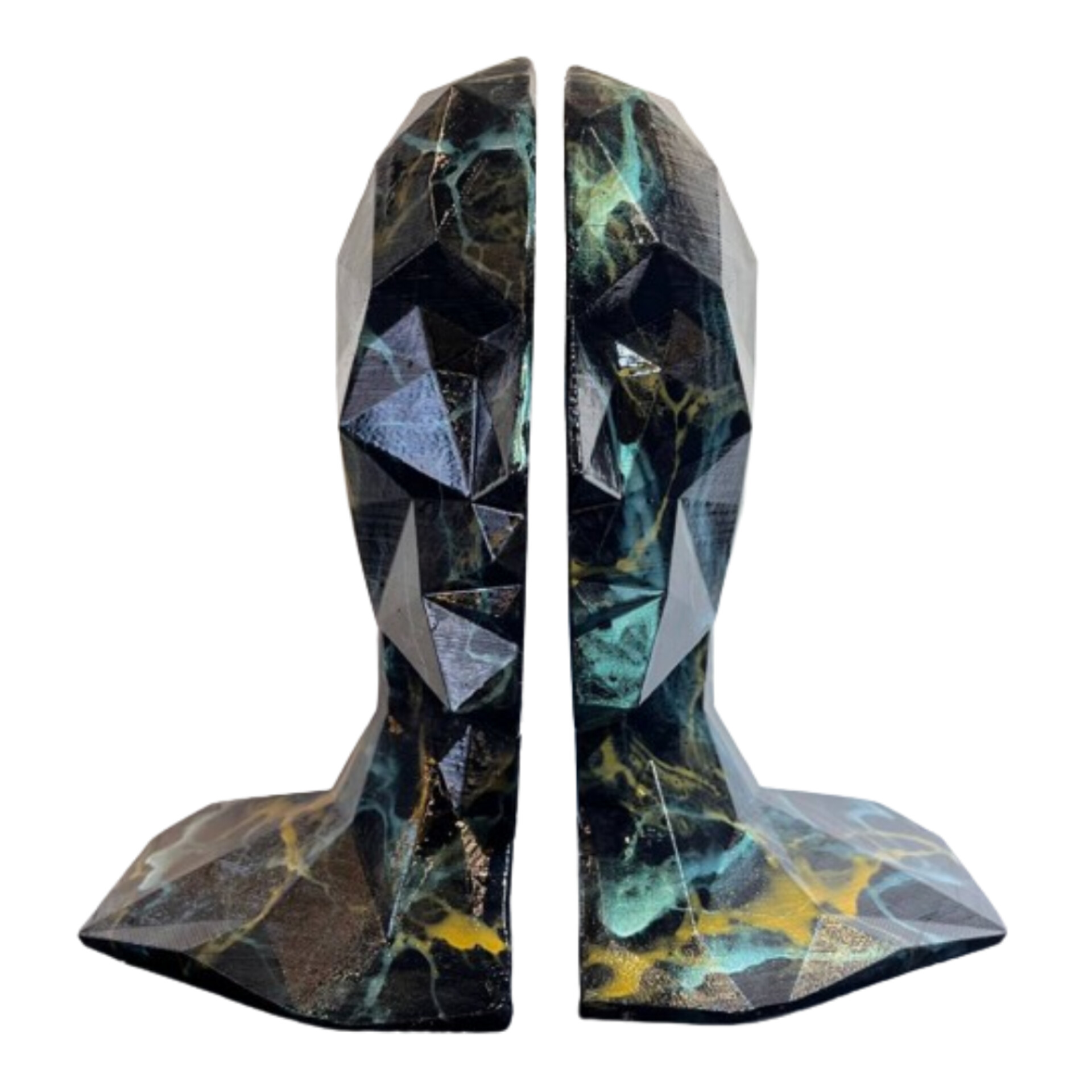 Main image of 人头设计装饰书挡 – 适合艺术感室内装饰