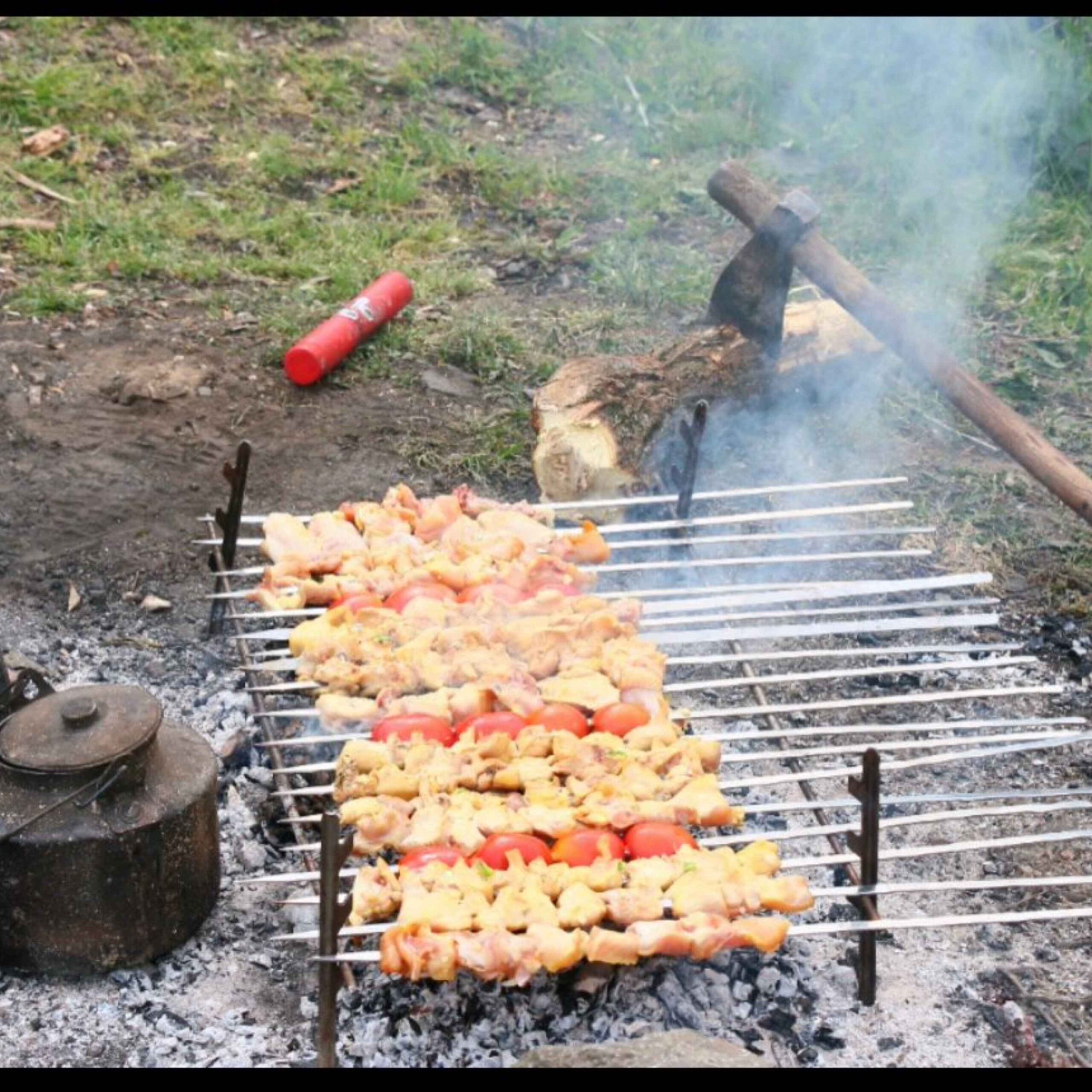 便携迷你露营烤架 – 轻便,背包尺寸