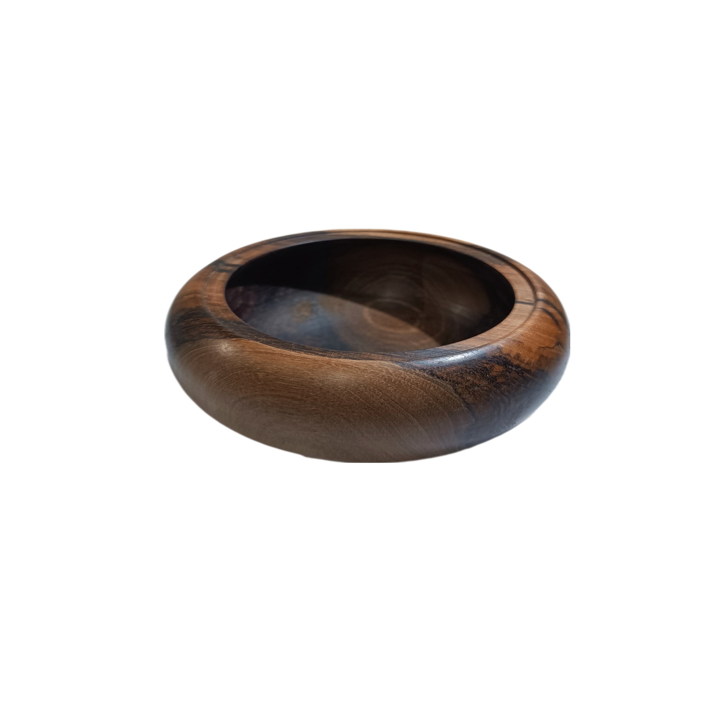 手工木质带盖糖碗 – 乡村风格