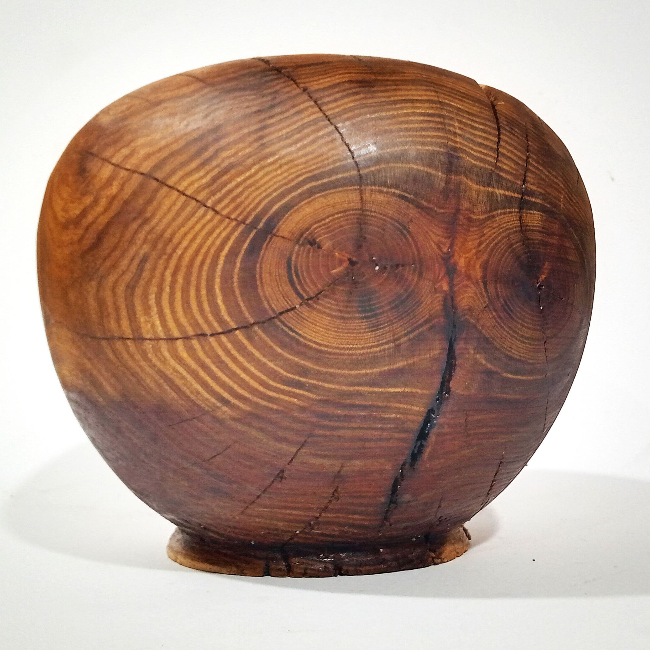 手工装饰木质花瓶 – 天然黑莓木 乡村风