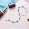 Thumbnail 3: 女士银手链 – 小蓝心设计