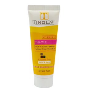 Tinola 维生素C滋养面霜 – 40 毫升，适用于面部和颈部 提亮紧致