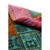 Thumbnail 2: 复古波斯手工打结拼布地毯 粉色