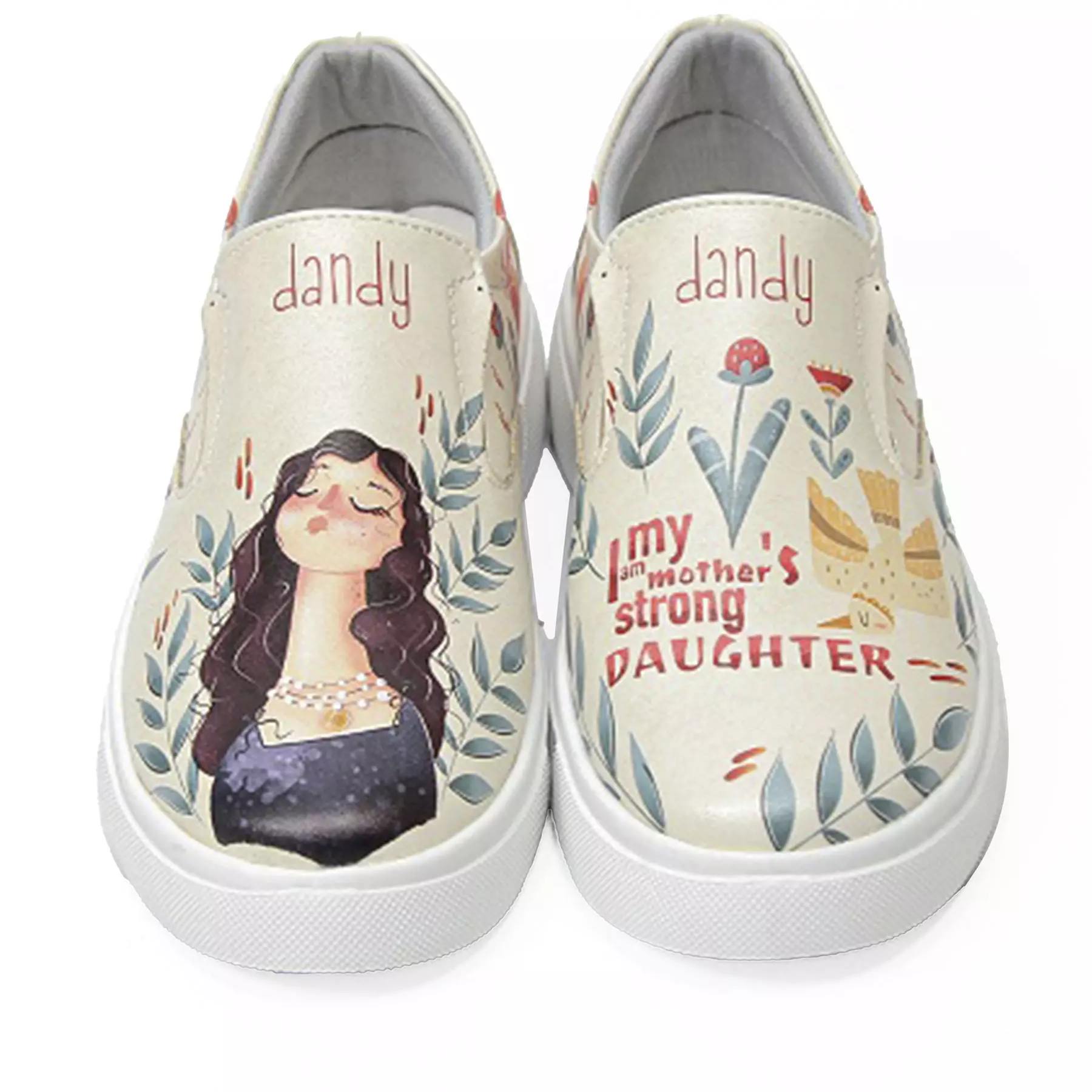 涂鸦印花运动鞋 – 女士时尚休闲鞋，Shahrzad款