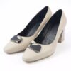 女士天然皮革高跟泵鞋，Palina款