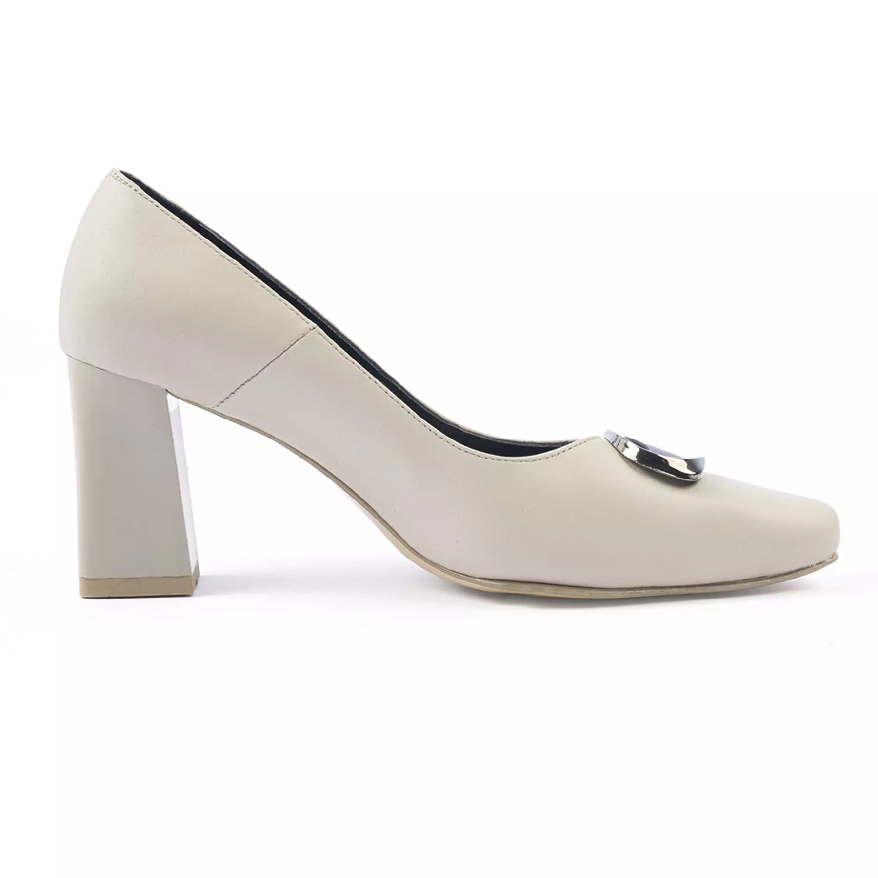 女士天然皮革高跟泵鞋，Palina款