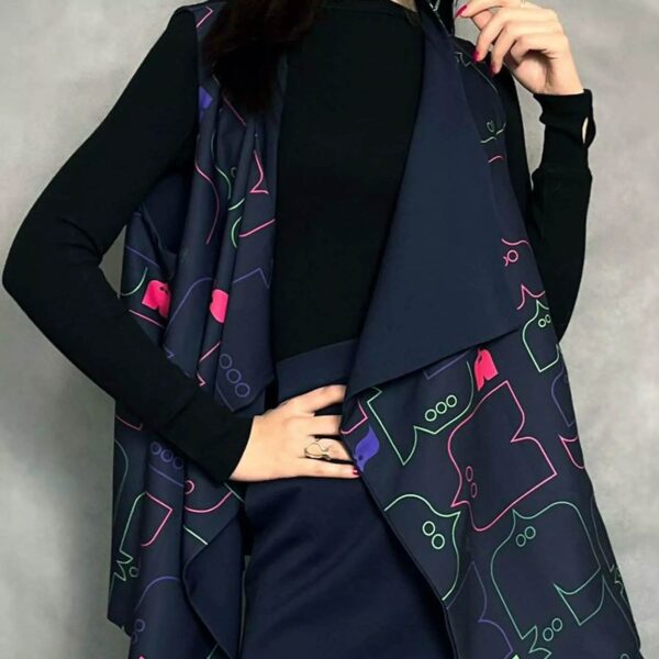 女款无袖西装马甲，均码，型号Hich