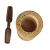 Thumbnail 3: 木质研钵套装 – 草药与香料研磨