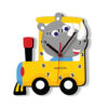 Thumbnail 3: 木质儿童挂钟 – 动物小火车图案，儿童房饰品