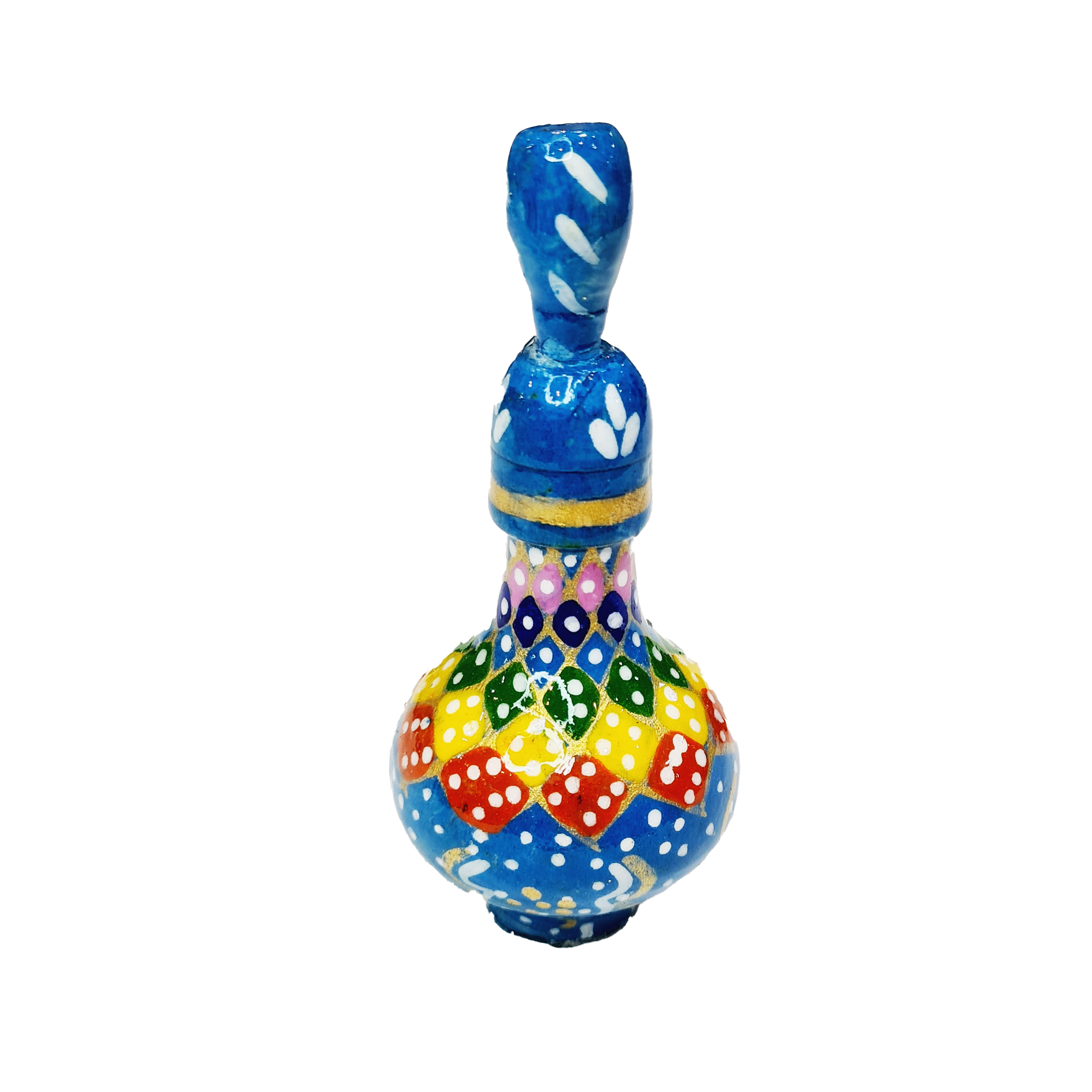 Main image of 木质波斯 Surma Dani Kohl Holder 带波斯 Khatamkari (x2)