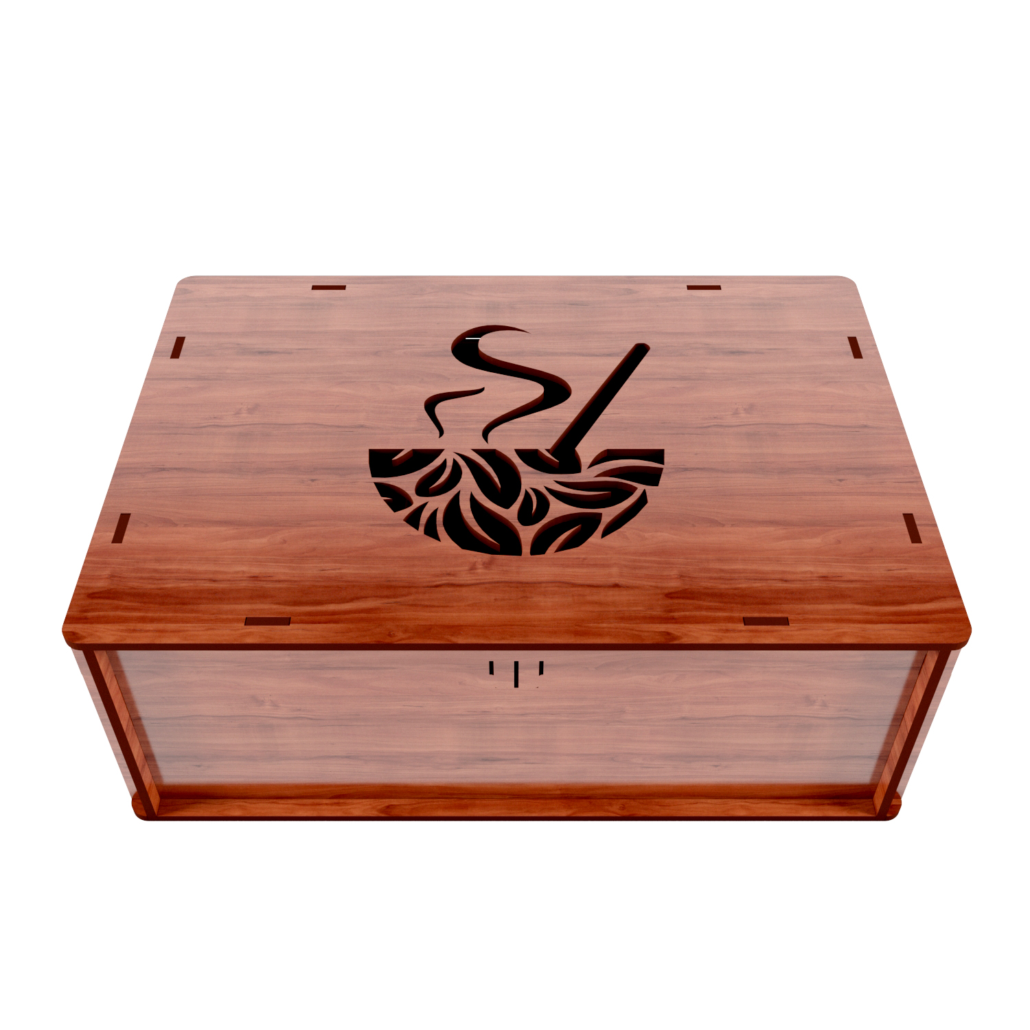 Main image of 分隔茶叶收纳盒 – 实用乡村风