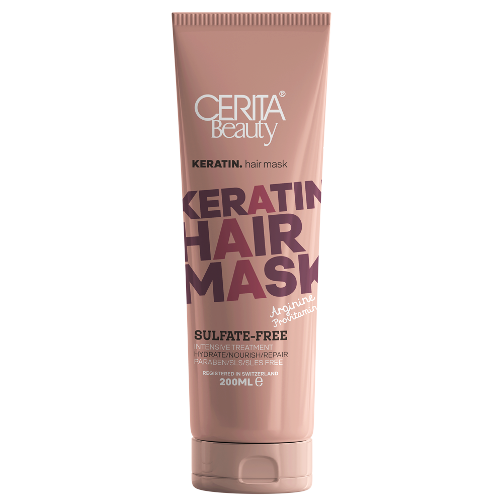 Cerita 角蛋白发膜 200 毫升 丝滑柔顺 (2 瓶装)