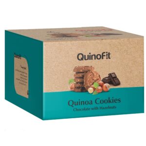 Quinofit 香草藜麦可可粒饼干 185克（5包）