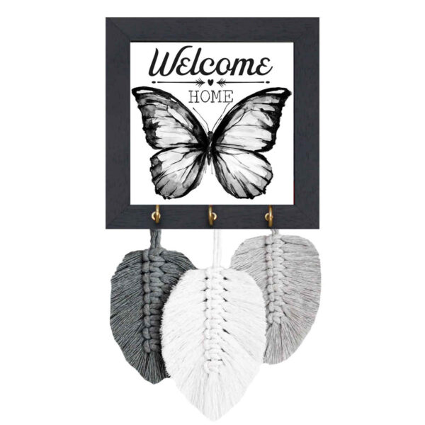 装饰手工墙面钥匙挂钩 – 流苏设计