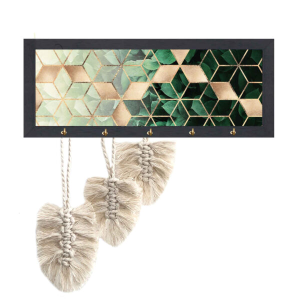 装饰手工墙面钥匙挂钩 – 流苏款