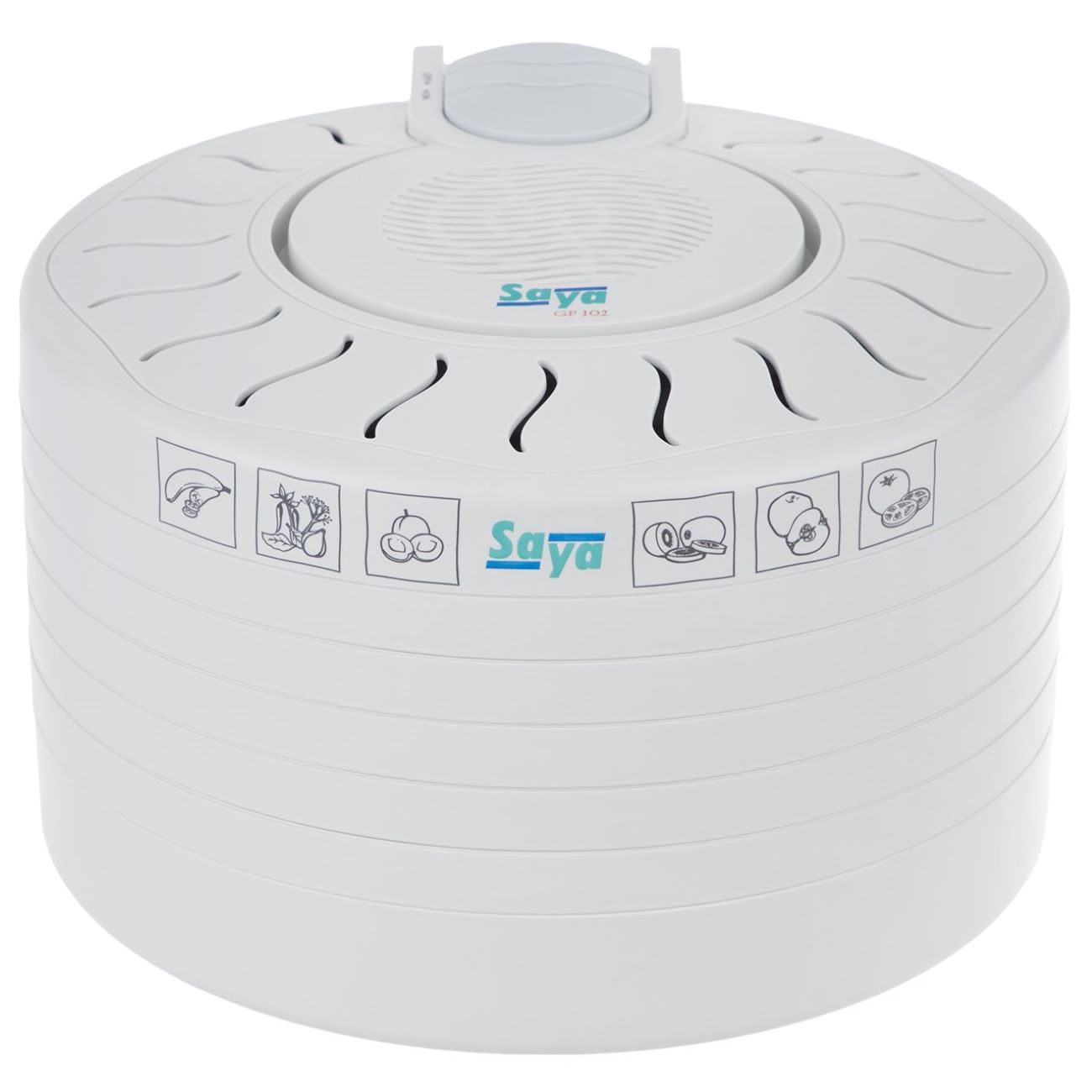 Main image of 电动 Saya 水果蔬菜烘干机，多层托盘型号 GP-102