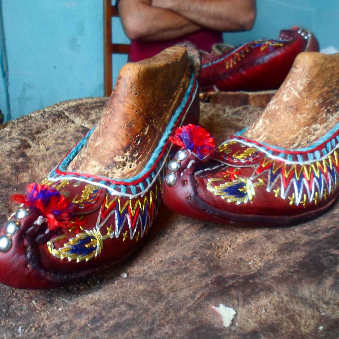 优雅查鲁格复古风格波斯女士拖鞋