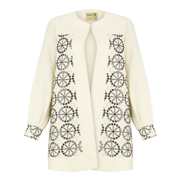 优雅波斯亚麻Manto，时尚舒适