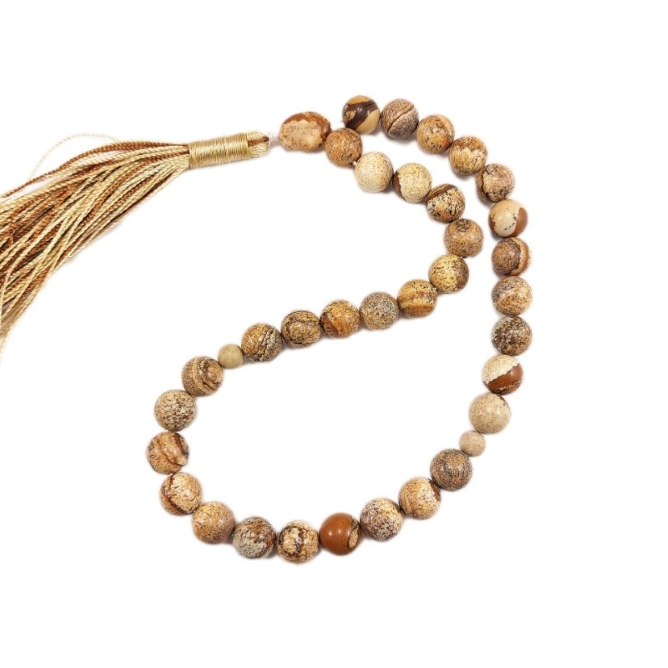 伊斯兰碧玉念珠 —— 33颗祈祷珠 Tasbih Misbaha