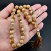 Thumbnail 3: 伊斯兰碧玉念珠 —— 33颗祈祷珠 Tasbih Misbaha