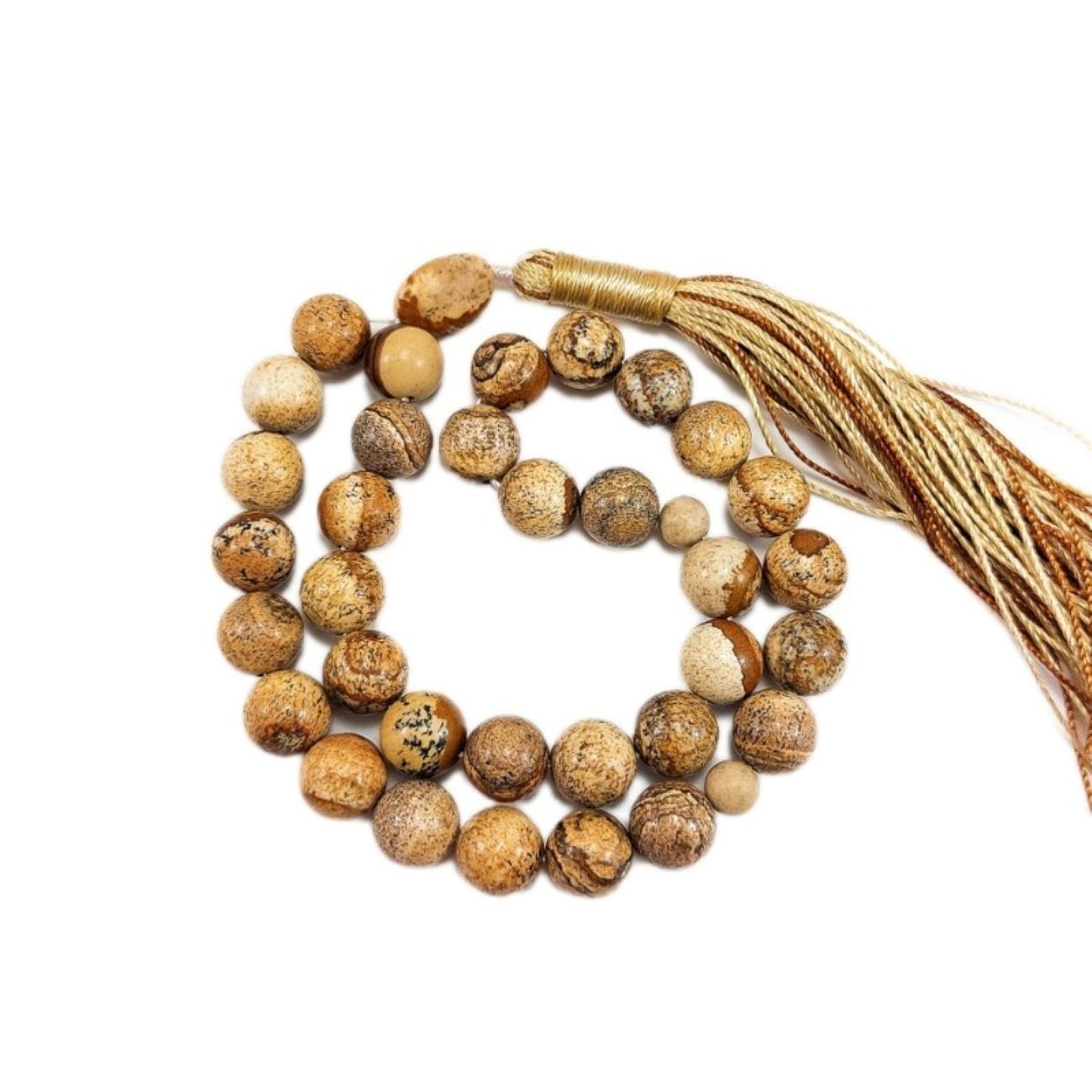 Main image of 伊斯兰碧玉念珠 —— 33颗祈祷珠 Tasbih Misbaha