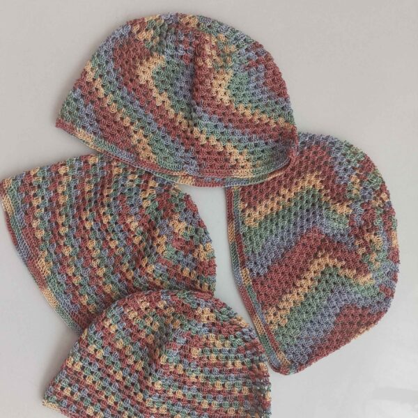 土耳其丝质针织库菲帽 – 穆斯林头饰帽