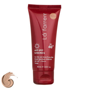 Lá Farrerr 淡斑有色防晒霜 SPF40 适合油性及易长痘肌肤 40 毫升