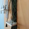 Thumbnail 2: 手工编织流苏挂毯艺术墙饰（带置物架）