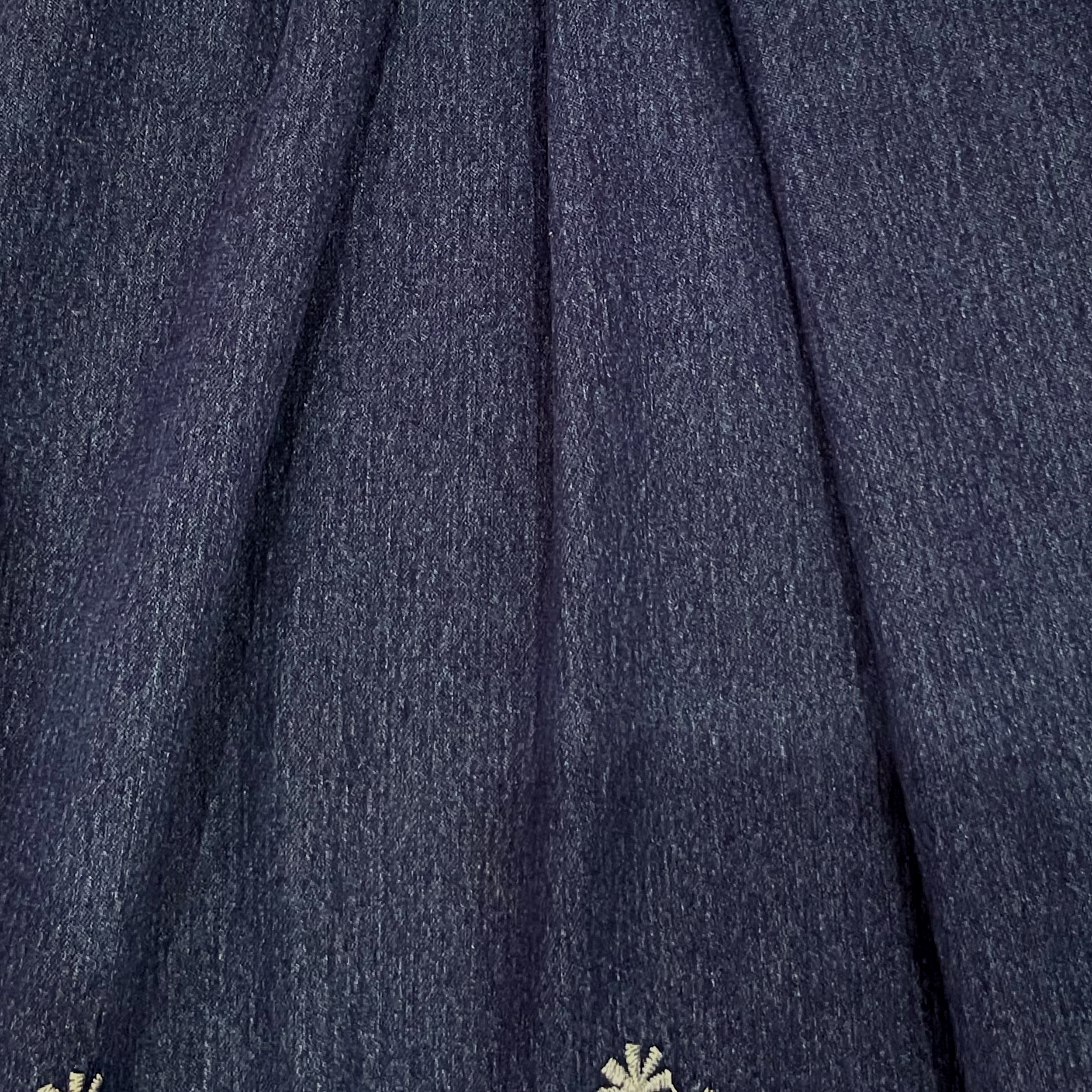 女款宽松牛仔裤,花卉图案,时尚舒适