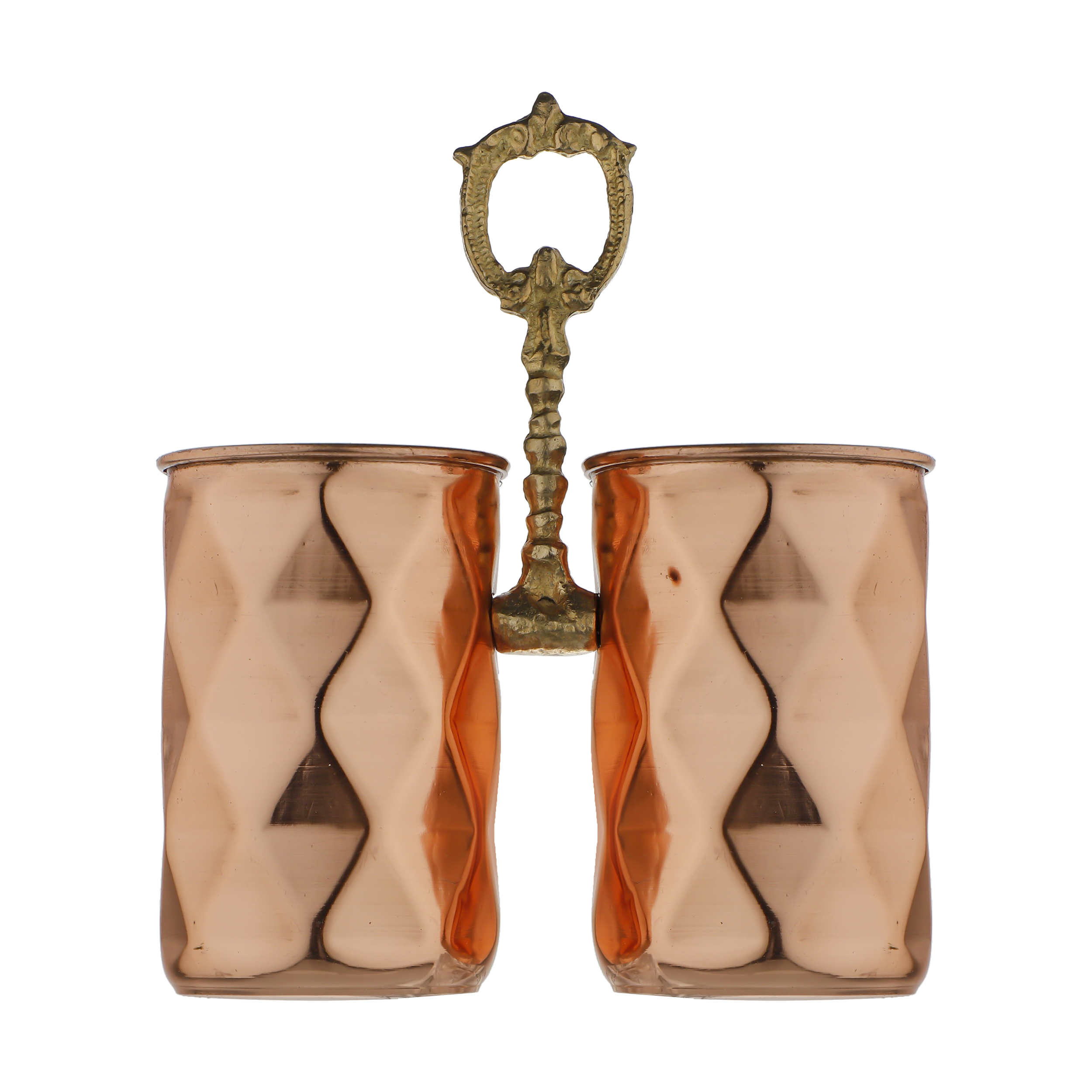 Main image of 波斯手工铜制餐具收纳筒——优雅耐用设计