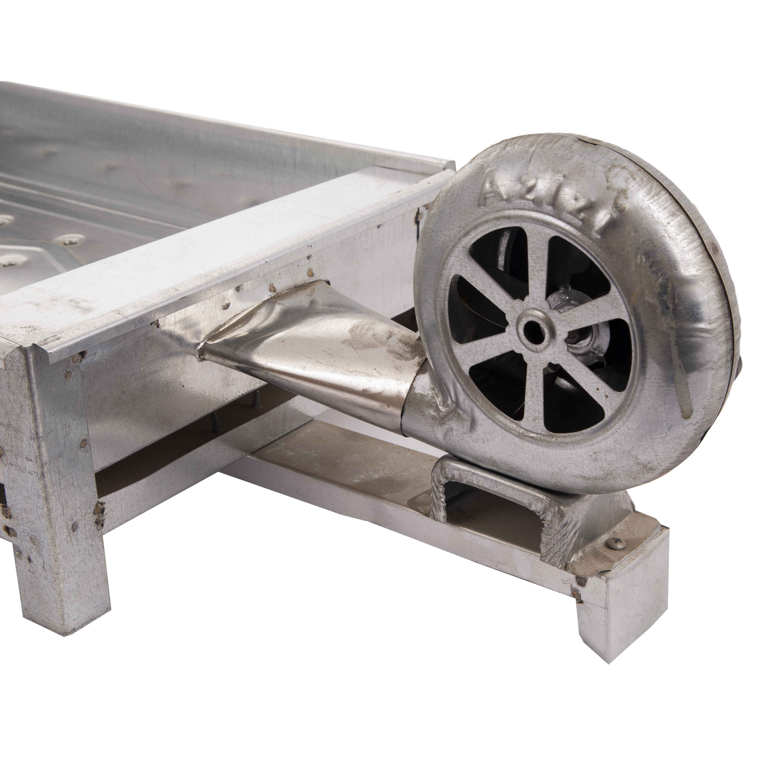 波斯 Mangal 便携木炭烤架,带手动风扇 – 户外烹饪