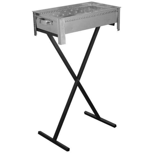 波斯 Mangal 便携木炭烤架，带钢制底座