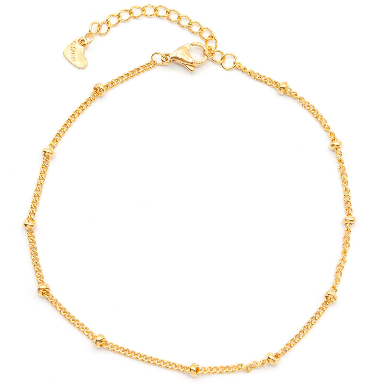 Main image of 波斯钢脚链，耐用可靠的女士选择