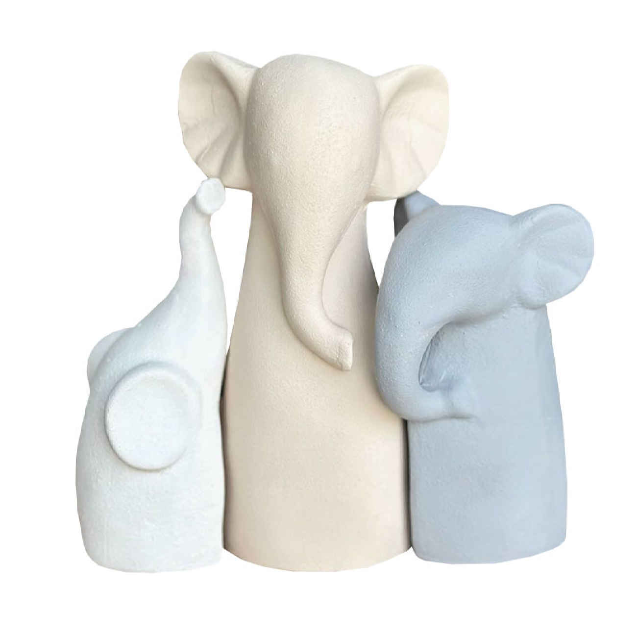 Main image of 三件套大象家居摆件 – 装点生活空间