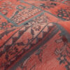 Thumbnail 4: 复古波斯手工打结拼布地毯 酒红色